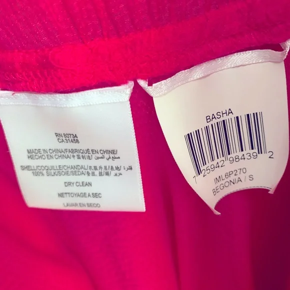 BCBG Basha Begonia Barbie Pink Bow Tie Long Silk Sheer Chiffon Tiered Maxi Dress